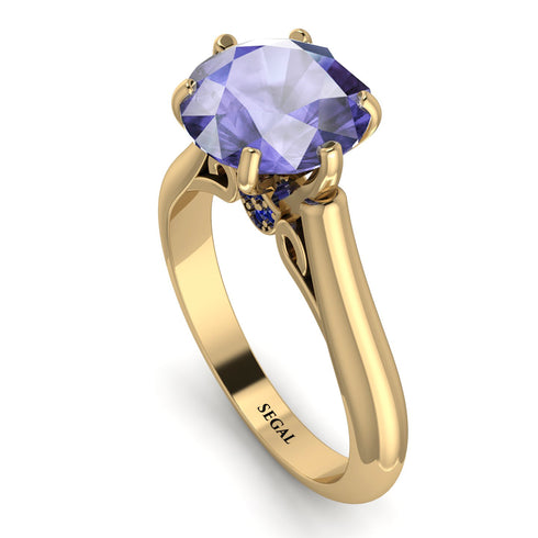 3ct Tanzanite Engagement Ring - June No. 213