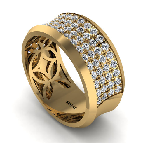 Diamond Filigree Pave Band - Briar No. 1