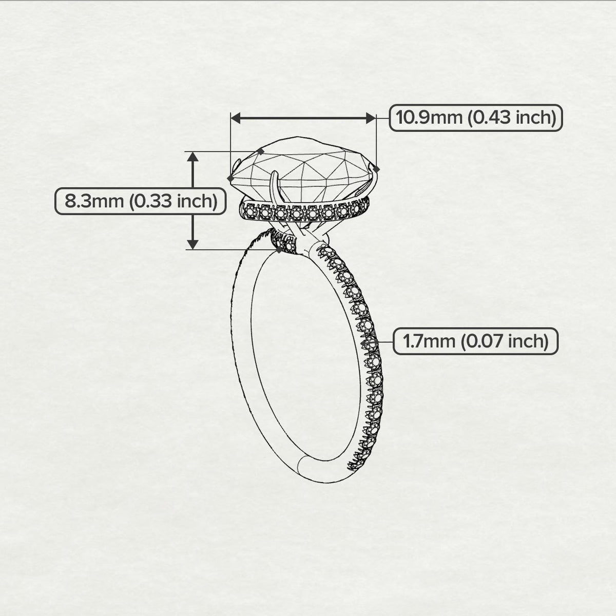 Heart Shape Diamond Ring - Noelle No. 3 – Segal Jewelry