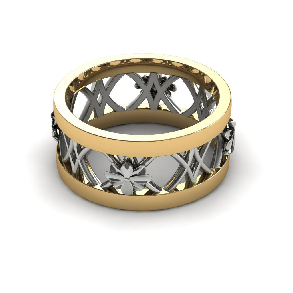 DNA Gold Tone Ladies Ring | Rings Online | Just Rings | Afterpay Humm