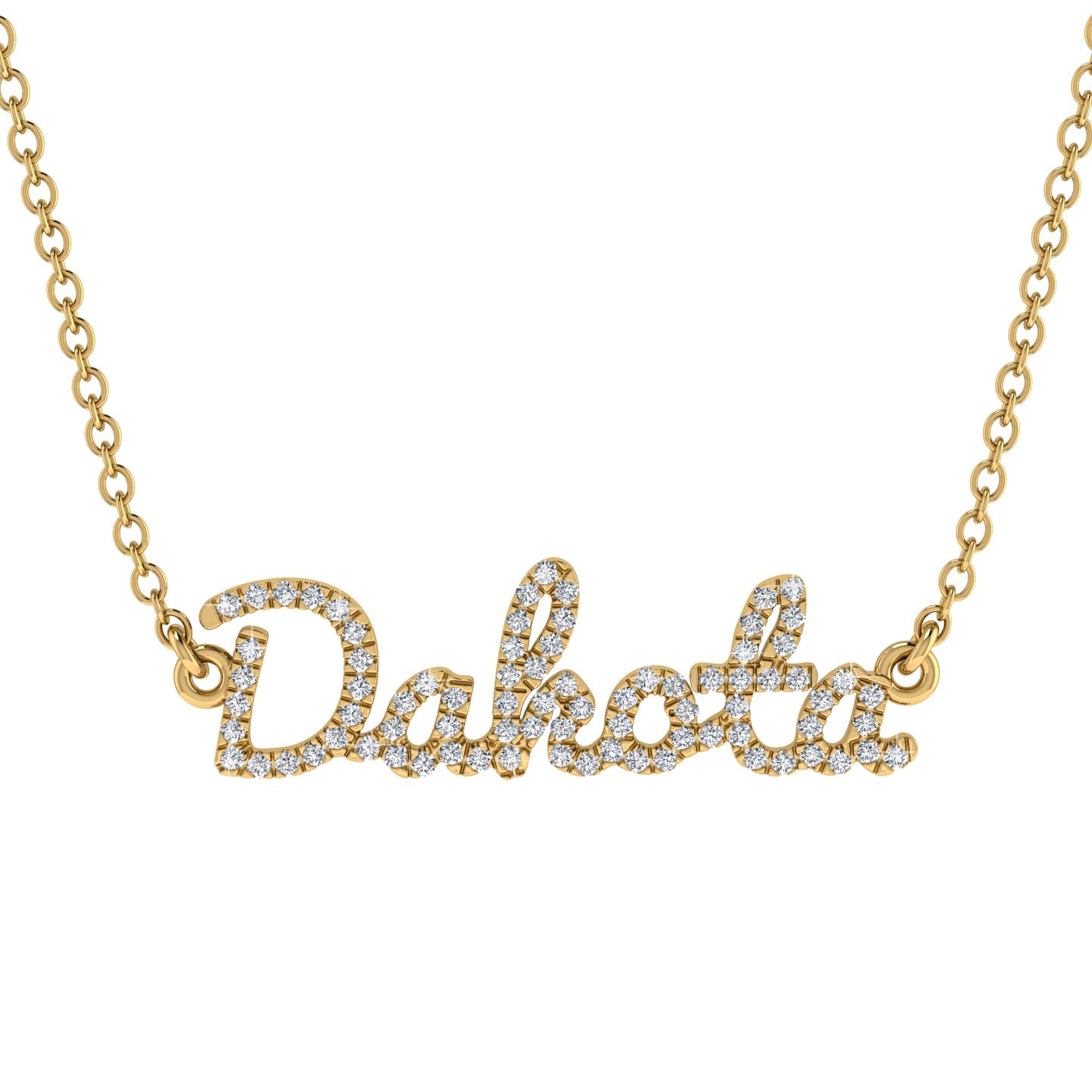 Segal Jewelry Letter Name Necklace