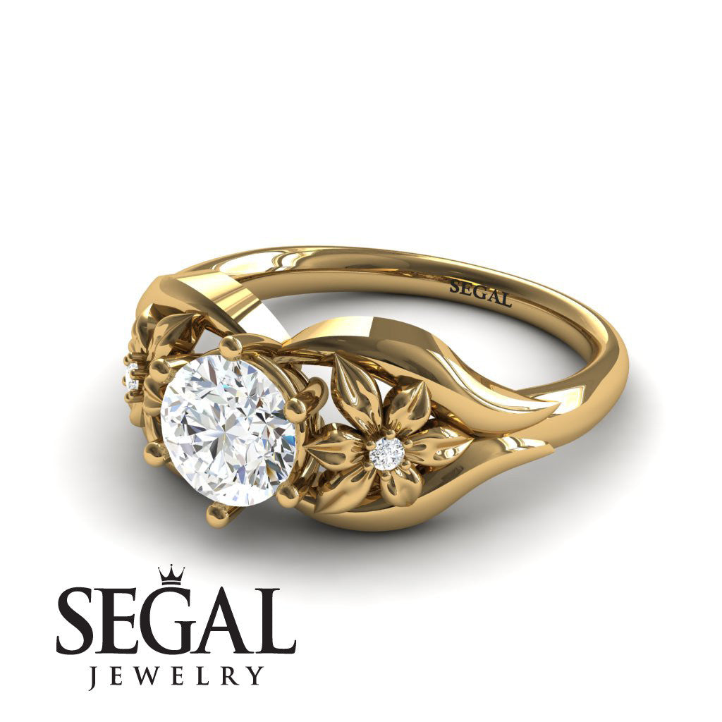 Two Seasons Flower Ring Diamond Ring- Bella no. 1
