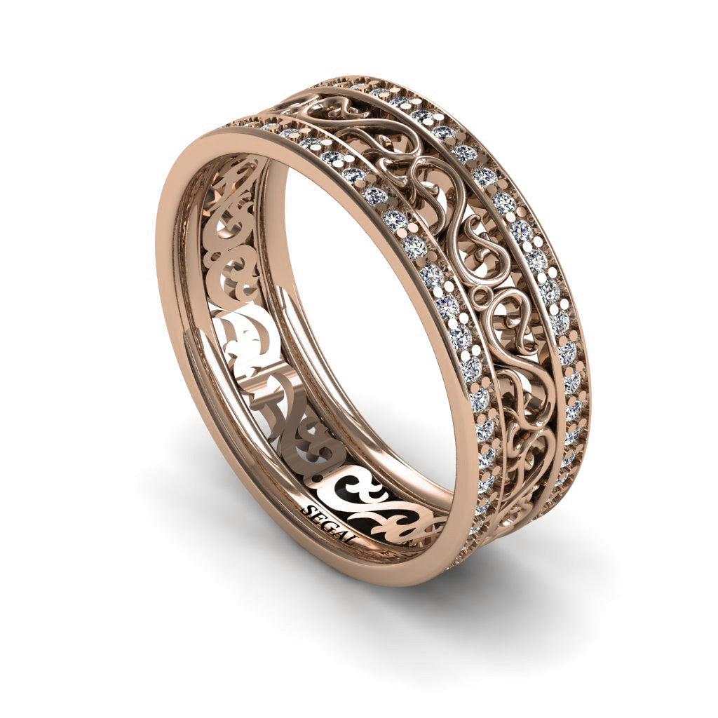 The Queen's Ring 20 year anniversary ring - Emily no. 2 – Segal Jewelry