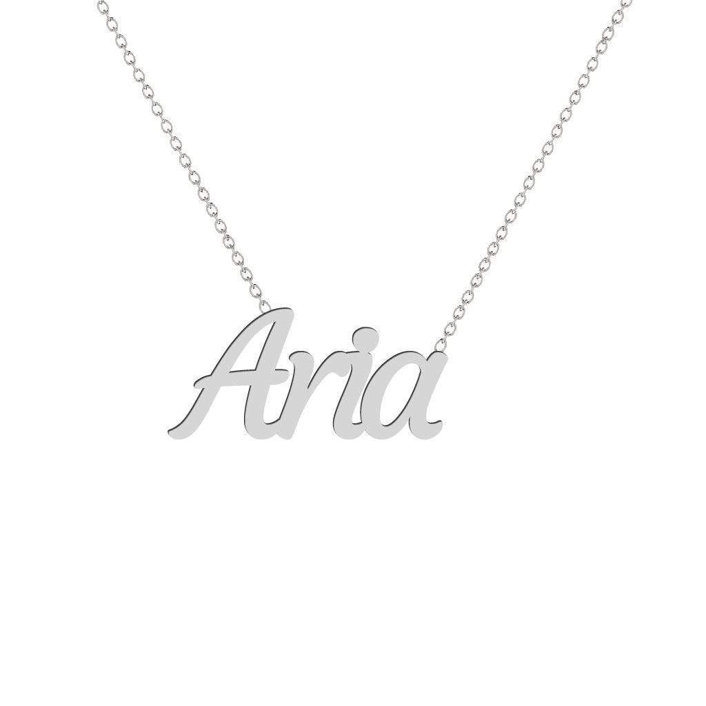 Customize Necklace 50cm / White Gold Iced