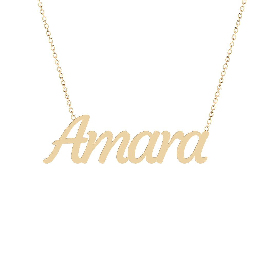 Amara Two Initials Pendant Necklace – Maiggis