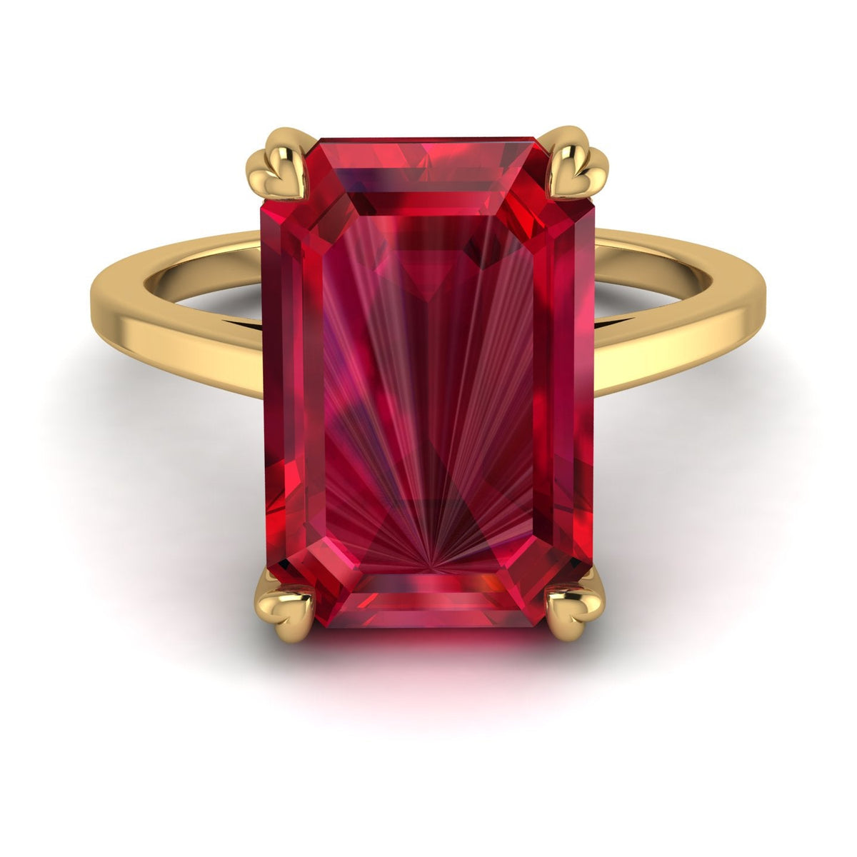 Emerald, Ruby & Diamond Ring – CRAIGER DRAKE DESIGNS®