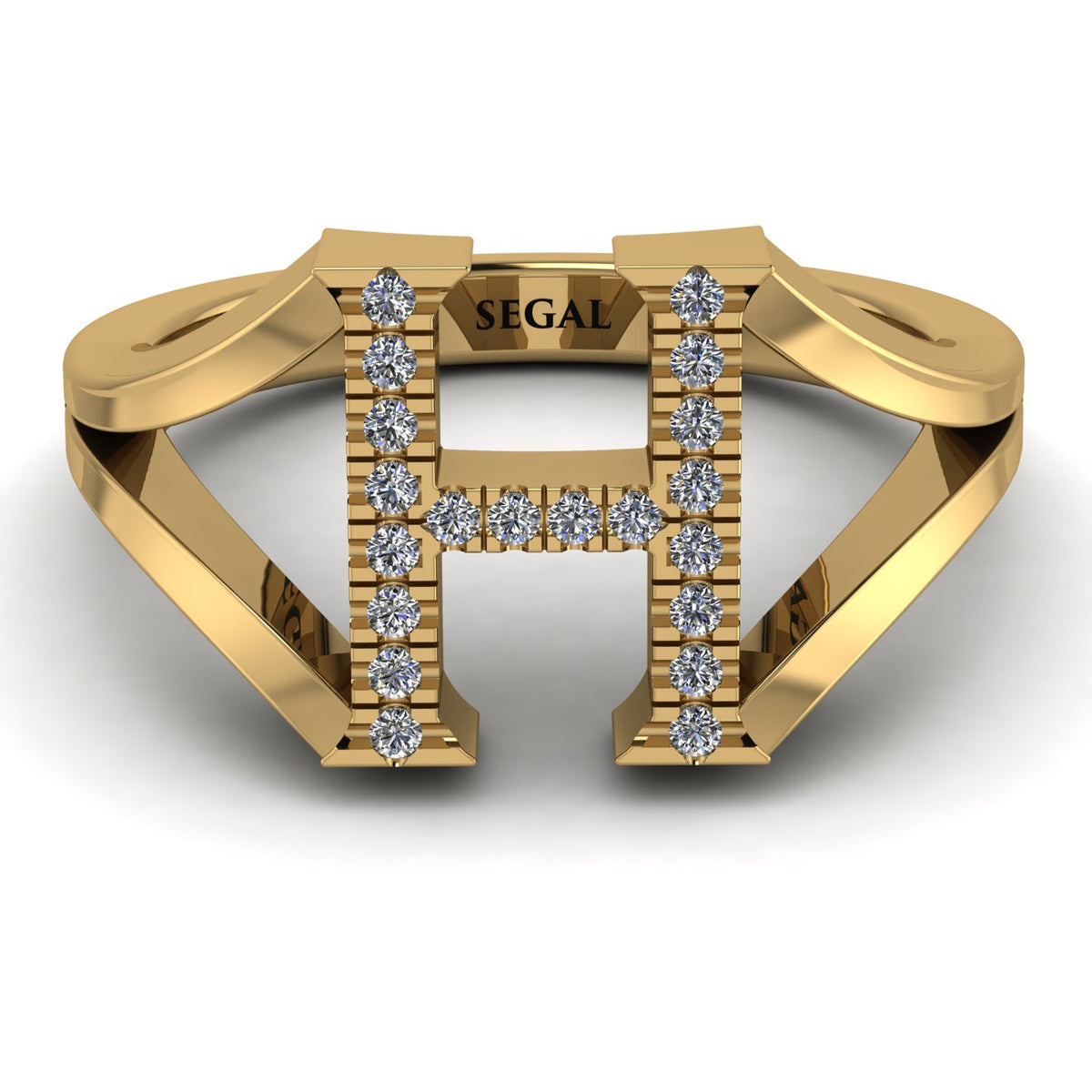 Q191 Ladies 18ct gold VS2/H 0.33ct carat Diamond twist design ring size Q |  eBay